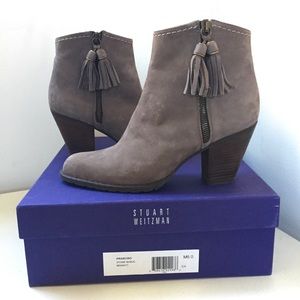 Stuart Weitzman Prancing Ankle Booties sz 6